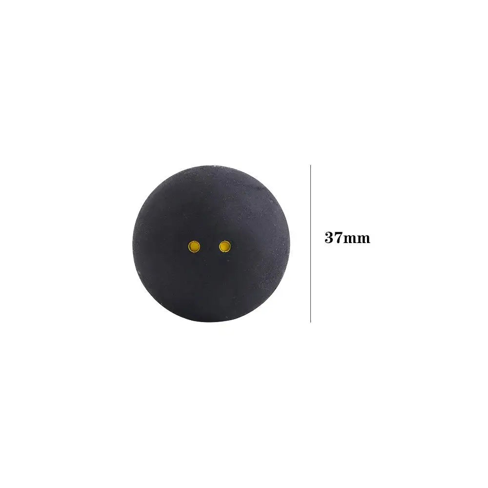 Training Tool for Player Rubber Balls Competition Squash Training Squash Ball Two-Yellow Dots Squash Ball Low Speed Ball - Slobuy