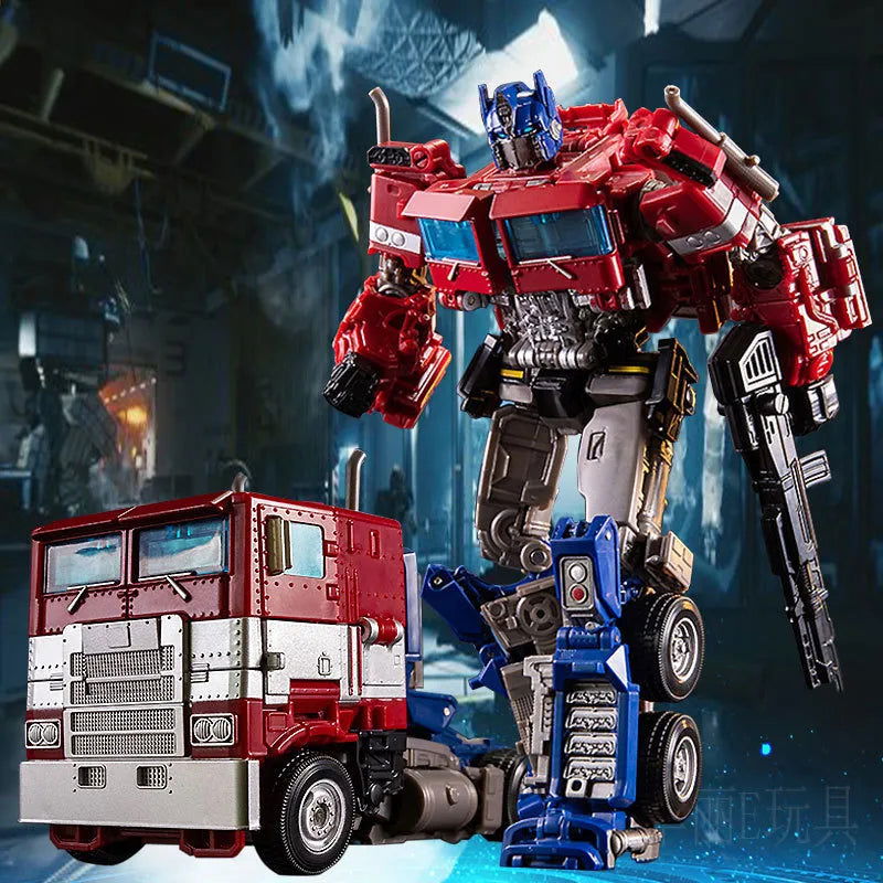 Transformation Toys Robot Car Alloy commander Optims Prima Action Figure Movie Series Children Birthday Gift - Slobuy