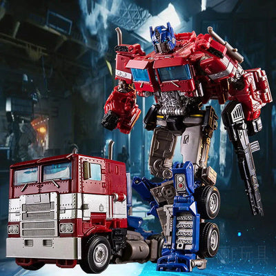 Transformation Toys Robot Car Alloy commander Optims Prima Action Figure Movie Series Children Birthday Gift - Slobuy