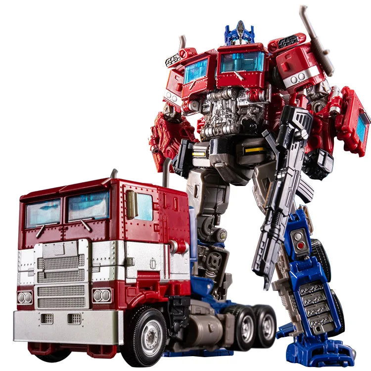 Transformation Toys Robot Car Alloy commander Optims Prima Action Figure Movie Series Children Birthday Gift - Slobuy