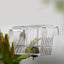 Transparent Acrylic Fish Tank Double Layer Breeding Isolation Box Aquarium Hatchery Incubator Holder - Slobuy