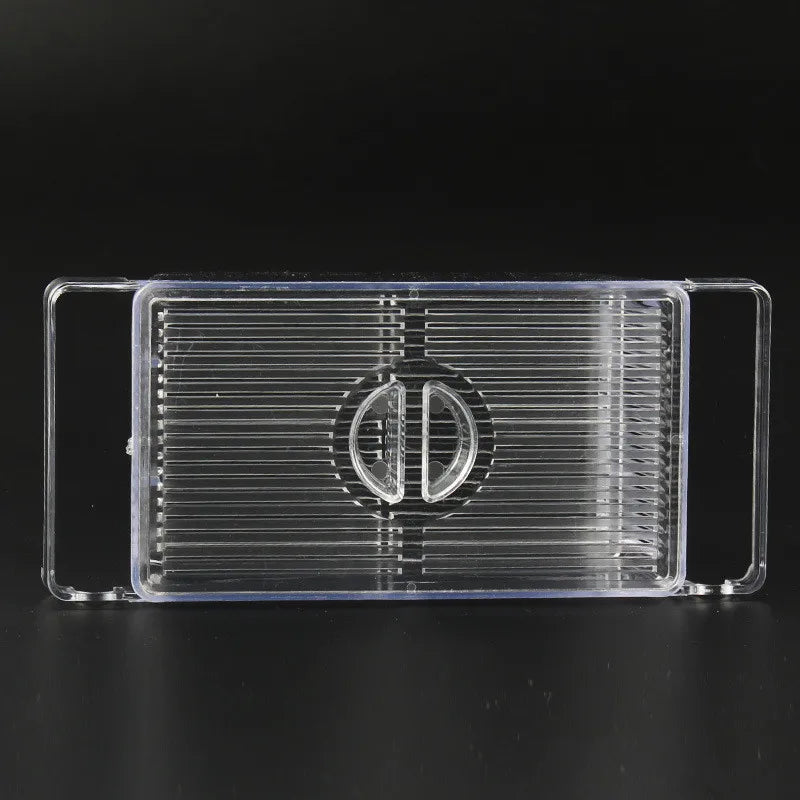 Transparent Acrylic Fish Tank Double Layer Breeding Isolation Box Aquarium Hatchery Incubator Holder - Slobuy