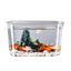 Transparent Explosion-proof Plastic Fish Tank Fall Prevention PET Desktop Goldfish Bowl Small Ecological Water Tank - Slobuy