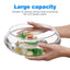 Transparent Fish Tank plastic Aquarium Tank Multi-function Betta Goldfish Tank Hydroponic vessel Desktop Tank home Office Decors - Slobuy