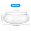 Transparent Fish Tank plastic Aquarium Tank Multi-function Betta Goldfish Tank Hydroponic vessel Desktop Tank home Office Decors - Slobuy