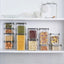 Transparent Food Storage Containers Kitchen Storage Airtight Cans Plastic Storage Boxes Stackable Food Storage Boxes - Slobuy