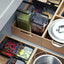 Transparent Food Storage Containers Kitchen Storage Airtight Cans Plastic Storage Boxes Stackable Food Storage Boxes - Slobuy