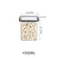 Transparent Food Storage Containers Kitchen Storage Airtight Cans Plastic Storage Boxes Stackable Food Storage Boxes - Slobuy