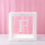Transparent Letter Baby Shower Box Birthday Wedding Custom Name Balloon Box 1st Birthday Party Decor Kids Baby Shower Girl Boy - Slobuy