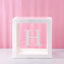 Transparent Letter Baby Shower Box Birthday Wedding Custom Name Balloon Box 1st Birthday Party Decor Kids Baby Shower Girl Boy - Slobuy