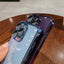 Transparent Plating Silicone Shockproof Phone Cases For iPhone 15 14 13 12 11 Pro Max Plus Clear Bumper Case Cover Accessories - Slobuy