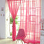 Transparent Window Gauze Solid Color Wedding Glass Gauze Household Products Light Luxury Style Easy To Install Curtains - Slobuy