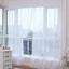 Transparent Window Gauze Solid Color Wedding Glass Gauze Household Products Light Luxury Style Easy To Install Curtains - Slobuy