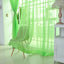 Transparent Window Gauze Solid Color Wedding Glass Gauze Household Products Light Luxury Style Easy To Install Curtains - Slobuy