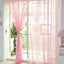 Transparent Window Gauze Solid Color Wedding Glass Gauze Household Products Light Luxury Style Easy To Install Curtains - Slobuy