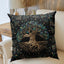 Tree of Life Cushion Cover Plant Floral Pillow Sun Moon    Pattern   Modern Sa Décor - Slobuy