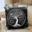 Tree of Life Cushion Cover Plant Floral Pillow Sun Moon    Pattern   Modern Sa Décor - Slobuy
