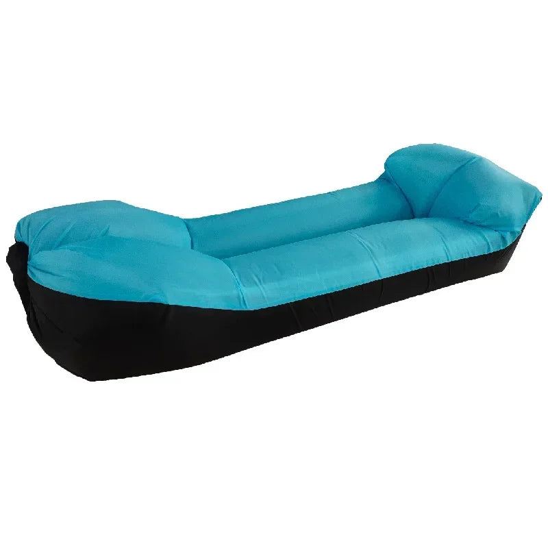 Trend Outdoor Products Fast Infaltable Air Sofa Bed Good Quality Sleeping Bag Inflatable Air Bag Lazy bag Beach Sofa 240*70cm - Slobuy