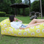 Trend Outdoor Products Fast Infaltable Air Sofa Bed Good Quality Sleeping Bag Inflatable Air Bag Lazy bag Beach Sofa 240*70cm - Slobuy