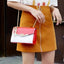 Trendy Fashion Ladies Crossbody Small Square Bag Girls Shoulder Bag Cross Square Tassel Pendant Sequin Embellished PU Polyester - Slobuy