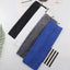 Tri-fold Golf Towel | Premium Microfiber Fabric | Heavy Duty Carabiner Clip | Four Color Options | Gift For Men And Women - Slobuy