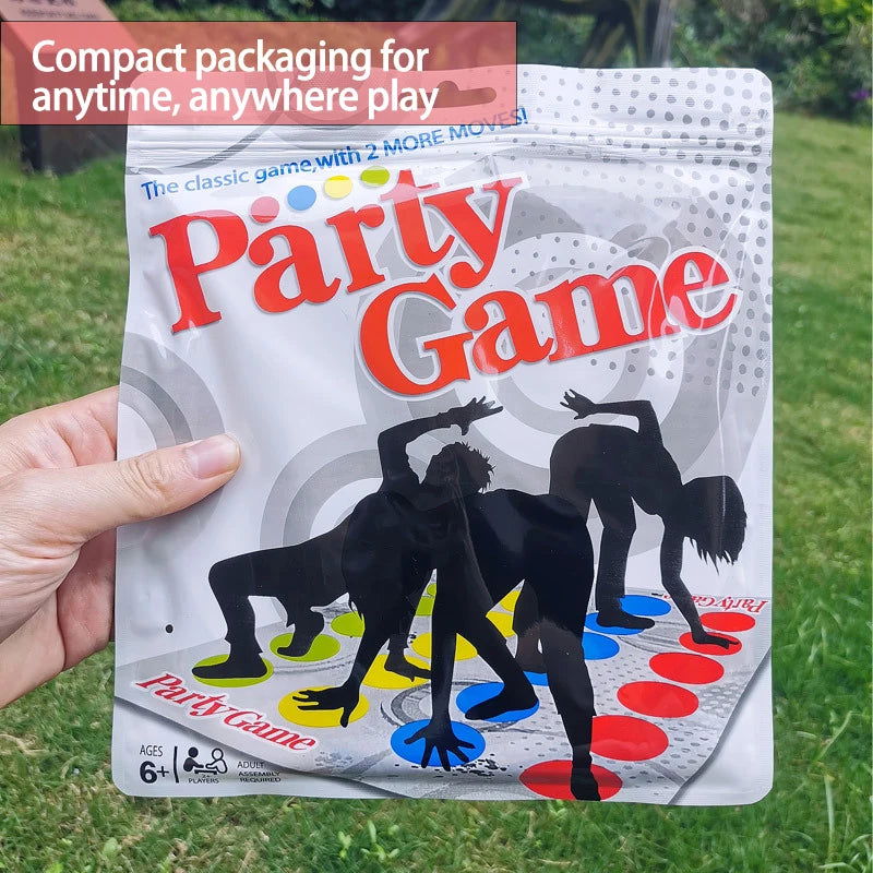 Twist Game Funny Kid Family Body Twist Move Mat Board Game Party Fun Board Games Party Game Family Game - Slobuy