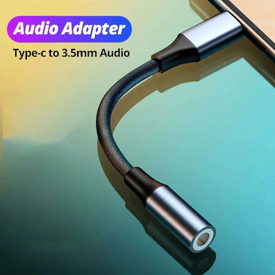 Type-C 3.5 Jack Audio Cable USB C To 3 5 MM Jack Aux Adapter Phone Accessories Cabo Adaptador USB Tipo C USB C Adapter HeadPhone - Slobuy