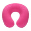 U-shaped Travel Pillow Car Air Flight Office Inflatable Neck Pillow Short Plush Cover PVC Support Headrest Soft Nursing Cushion - Slobuy