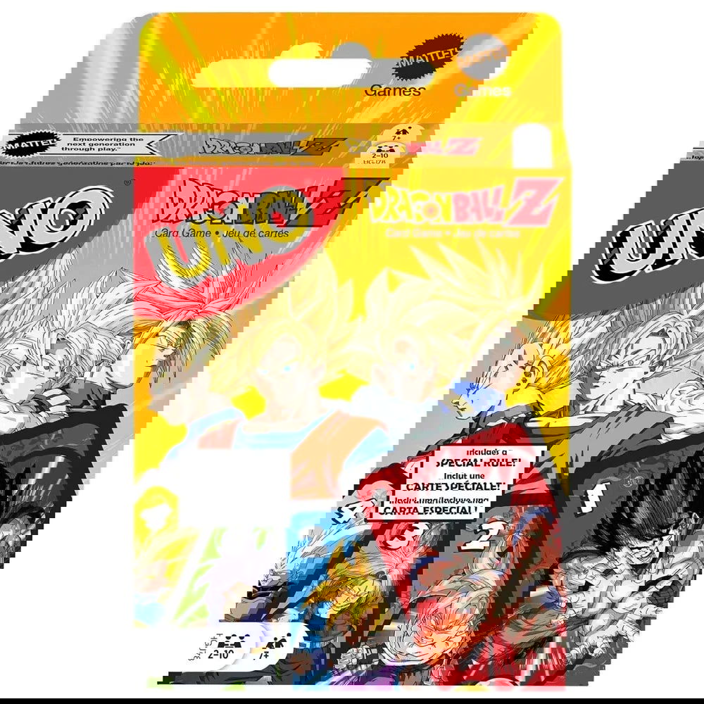 UNO Dragon Ball Z Matching Card Game SHOWEM NO MERCY Multiplayer Family Party Boardgame Funny Friends Entertainment Poker - Slobuy
