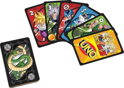 UNO Dragon Ball Z Matching Card Game SHOWEM NO MERCY Multiplayer Family Party Boardgame Funny Friends Entertainment Poker - Slobuy