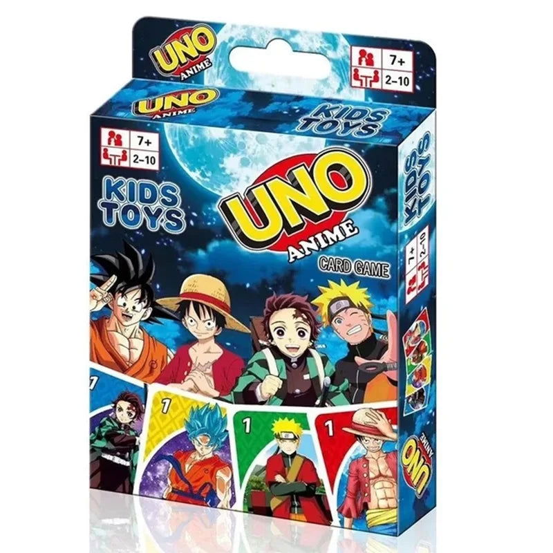 UNO Dragon Ball Z Matching Card Game SHOWEM NO MERCY Multiplayer Family Party Boardgame Funny Friends Entertainment Poker - Slobuy