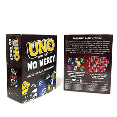 UNO FLIP Games Family Funny Entertainment Board Game Fun Playing Cards Kids Toys Children birthday unos Gift - Slobuy