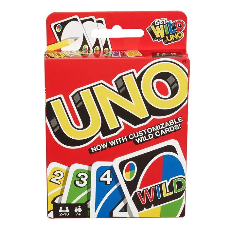 UNO FLIP Games Family Funny Entertainment Board Game Fun Playing Cards Kids Toys Children birthday unos Gift - Slobuy