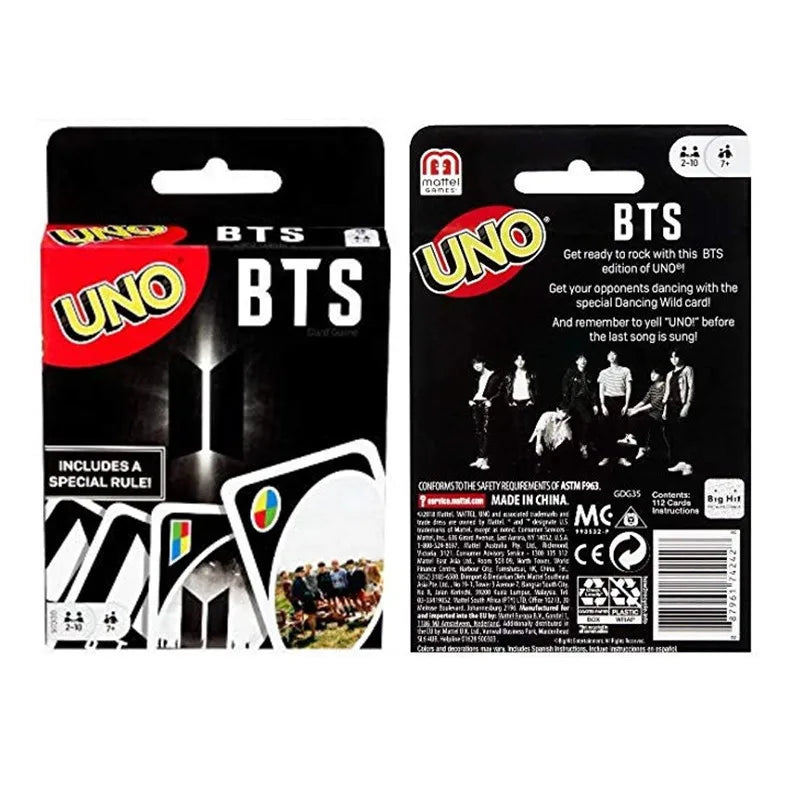 UNO FLIP Games Family Funny Entertainment Board Game Fun Playing Cards Kids Toys Children birthday unos Gift - Slobuy