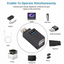USB 3.0 Hub Portable 3 Ports Fast Data Transfer USB Splitter for Computer Laptop Docking Station 2.0 Hub Adapter PC Accessories - Slobuy
