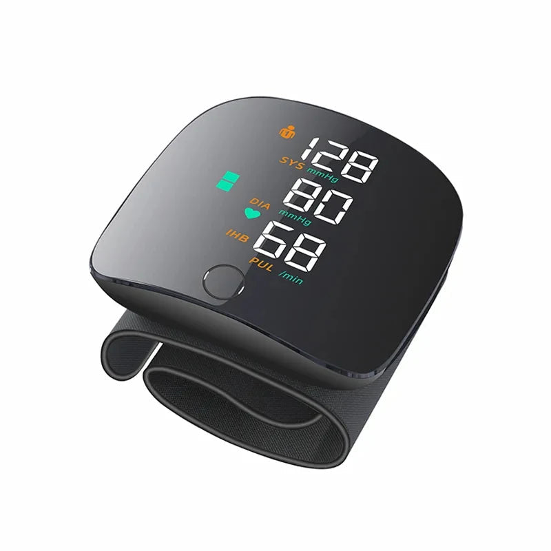 USB Digital Wrist Blood Pressure Monitor PulseHeart Beat Rate Meter Device Medical Equipment Tonometer BP Sphygmomanometer - Slobuy