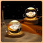 USB LED Night Light Galaxy Crystal Ball Table Lamp 3D Planet Moon Lamp Bedroom Home Decor for Kids Party Children Birthday Gifts - Slobuy