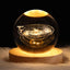 USB LED Night Light Galaxy Crystal Ball Table Lamp 3D Planet Moon Lamp Bedroom Home Decor for Kids Party Children Birthday Gifts - Slobuy