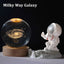 USB LED night light, Galaxy Crystal Ball lamp, 3D planet moon lamp, home decoration - Slobuy