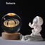 USB LED night light, Galaxy Crystal Ball lamp, 3D planet moon lamp, home decoration - Slobuy
