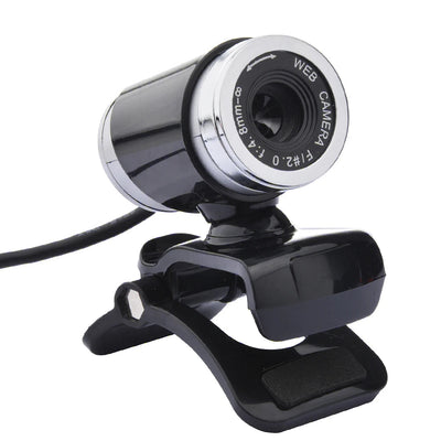 USB Webcam 12.0 MP HD Web Cam Computer Laptop PC 360 Degree Rotatable Clip-on Glass Lens Camera for Youtube Skype MSN - Slobuy