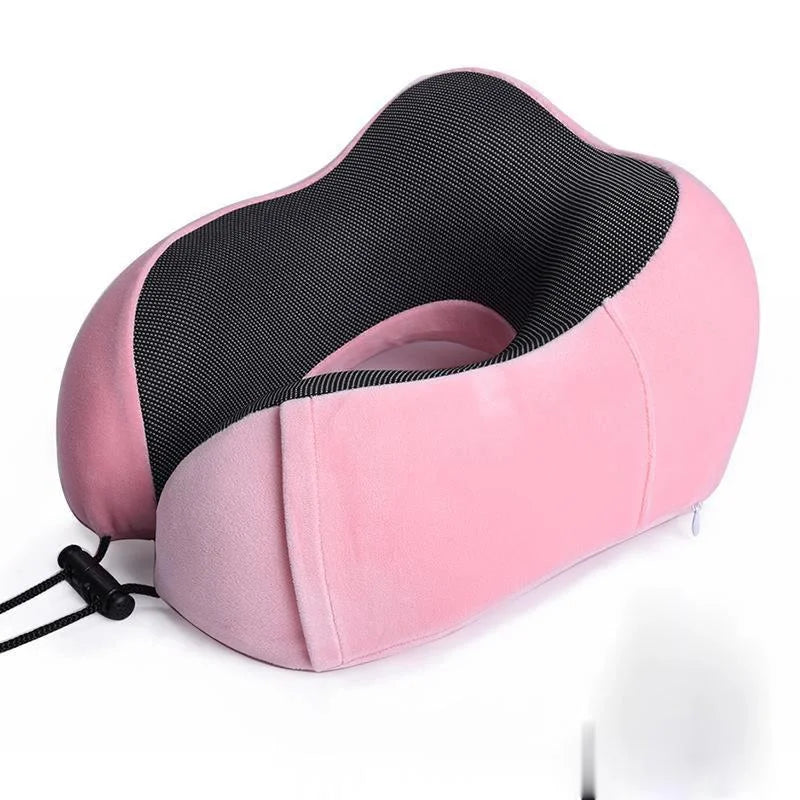 U Shaped Memory Foam Neck Pillows Soft Travel Pillow Massage Neck Pillow Sleeping Airplane Pillow Cervical Healthcare Bedding - Slobuy