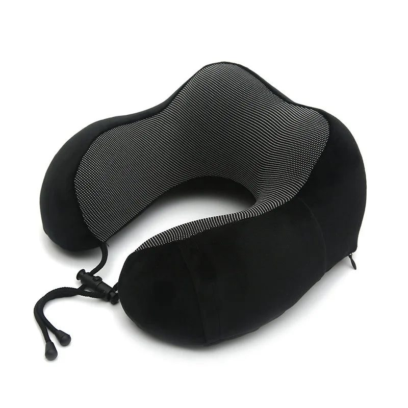 U Shaped Memory Foam Neck Pillows Soft Travel Pillow Massage Neck Pillow Sleeping Airplane Pillow Cervical Healthcare Bedding - Slobuy