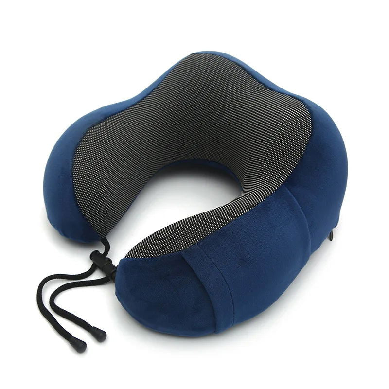 U Shaped Memory Foam Neck Pillows Soft Travel Pillow Massage Neck Pillow Sleeping Airplane Pillow Cervical Healthcare Bedding - Slobuy