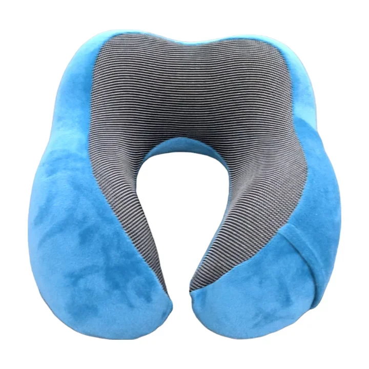 U Shaped Memory Foam Neck Pillows Soft Travel Pillow Massage Neck Pillow Sleeping Airplane Pillow Cervical Healthcare Bedding - Slobuy