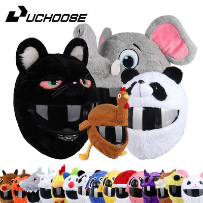 Uchoose Motorcycle Helmet Cover Motorbike Helmet Cover Motorcycle Helm Accessories Suitable For Full-face Cross-section Helmets - Slobuy