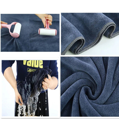 Ultra-micro fiber bath towel, super-large, soft, high absorption, fast-drying, non-fading, multi-functional use of towels - Slobuy