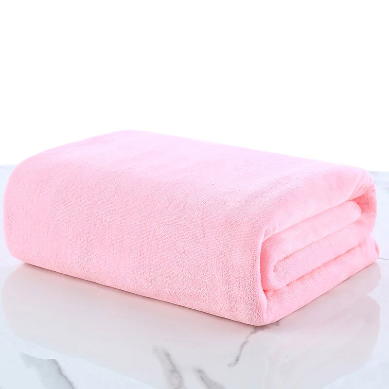 Ultra-micro fiber bath towel, super-large, soft, high absorption, fast-drying, non-fading, multi-functional use of towels - Slobuy