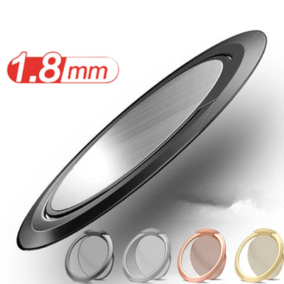 Ultra-thin metal Stent Accessories Mobile Phone Holder Stand Finger Ring Magnetic For cute Cell Smart Phone holder - Slobuy