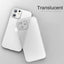 Ultra Thin Matte Phone Case For iPhone 11 12 13 14 15 Pro max mini Xs Max X Xr iphone SE 2020 7 8 6 Plus Transparent Cover Coque - Slobuy